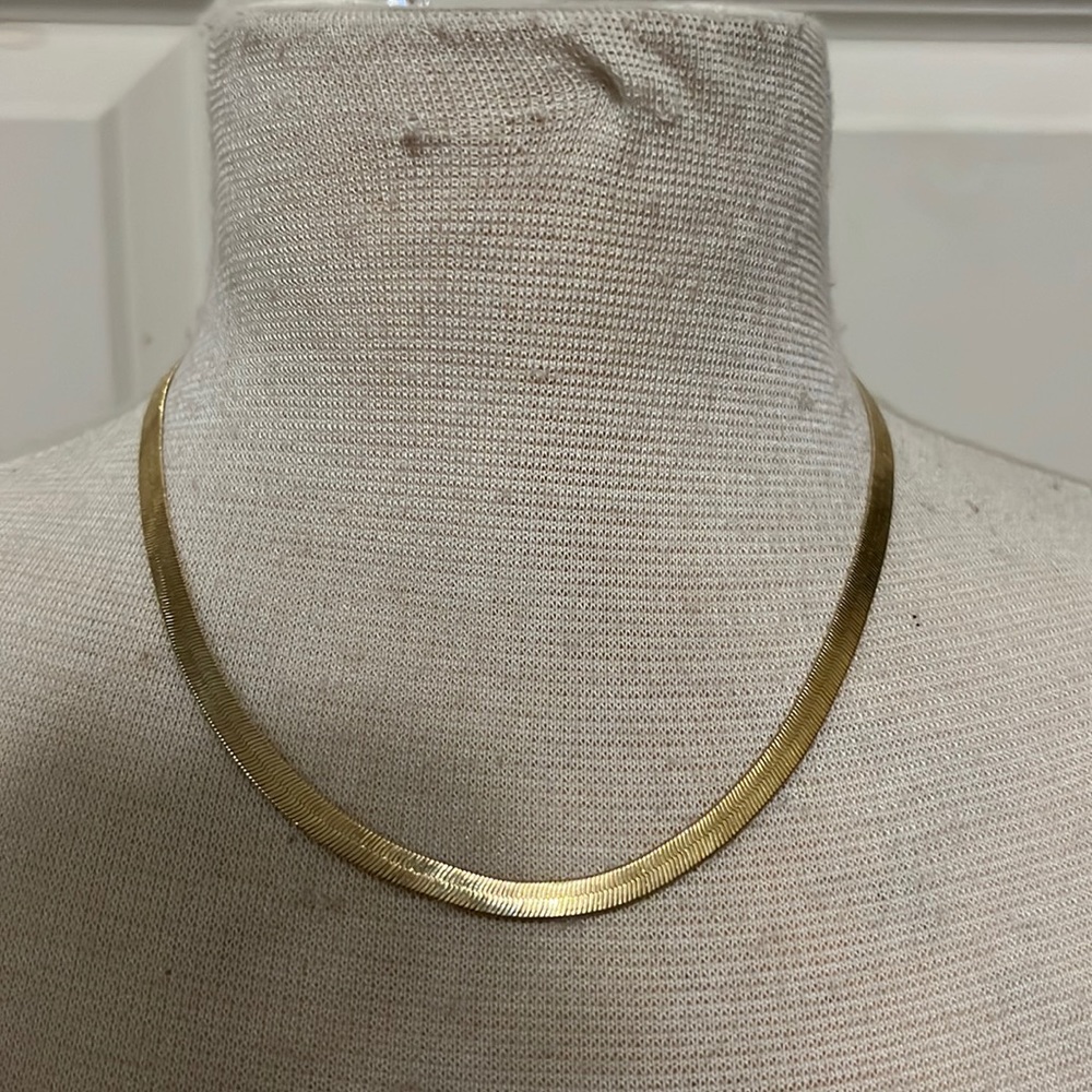 Herringbone necklace 2